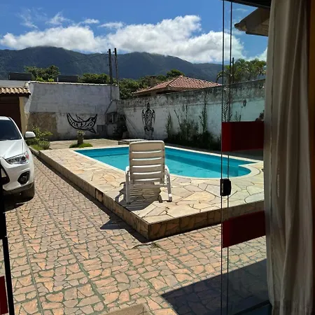 Caraguatatuba, Casa Com Piscina Villa Exterior photo